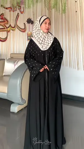 Abaya kiswah hitam ✨🫶🏻 #abayastyle #abayafashion #rekomendasiabaya #abayaviral #abayalebaran 