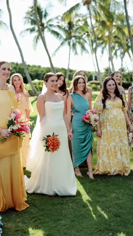 A moment of appreciation for the women who stand beside the bride on her special day 💫  HMU: @danielagozlan  Dress: @lelarosebridal Venue: @ocean reef  Photography: @Arévalo & Co.  Florals: @Parrish Designs Of London  #EventsbyElle #BridesmaidStyle #Bridesmaids #LuxuryWedding #LuxuryWeddingInspo  