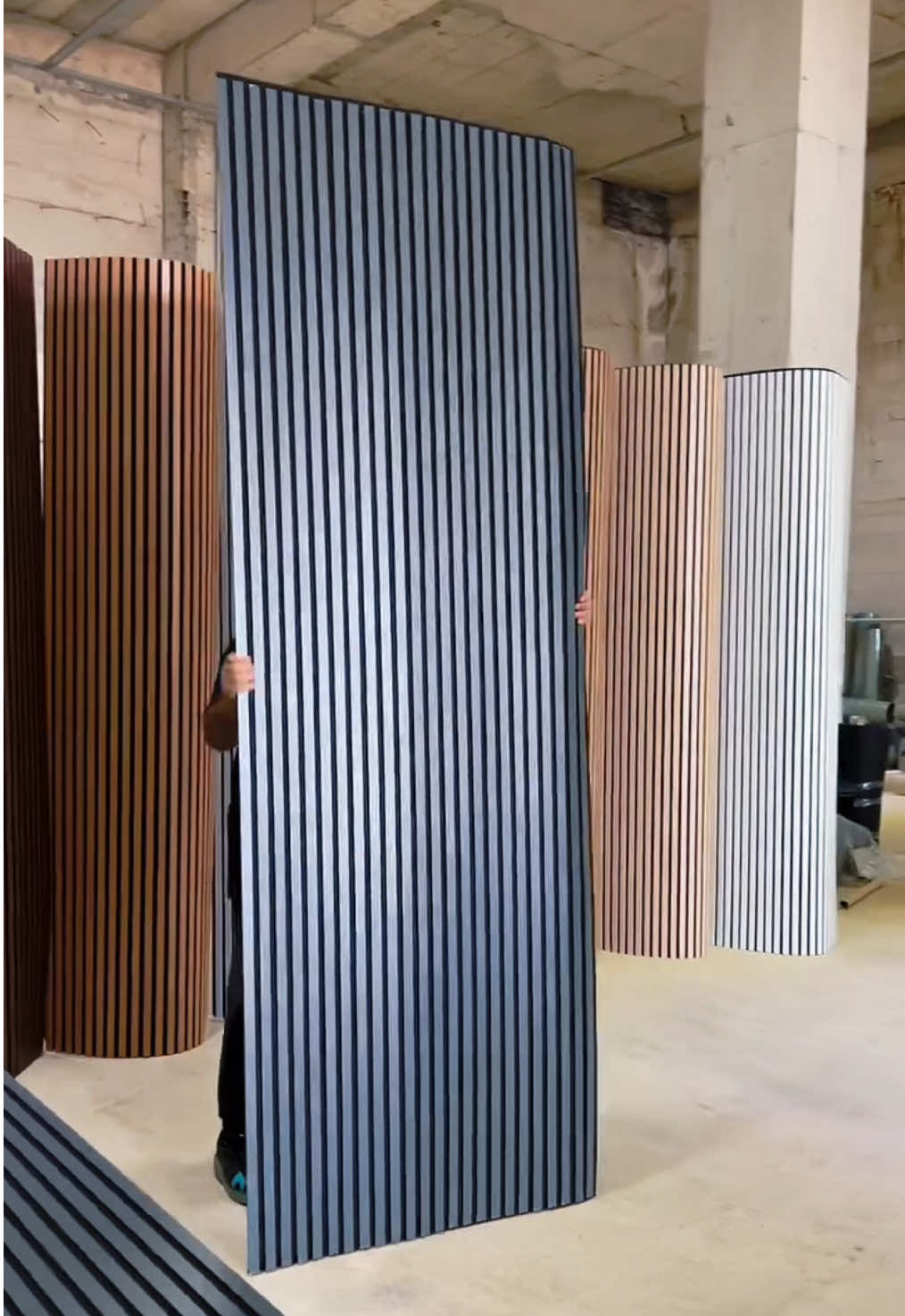 Painel ripado decorativo #decoracao #casanova #reforma #arquitectura #achadinhos 