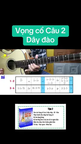 Sách hướng dẫn guitar vọng cổ