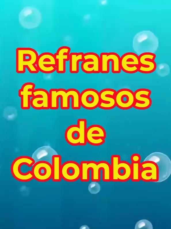 Refranes famosos de Colombia.... Creados con #Sora2  #chatgpt #ai