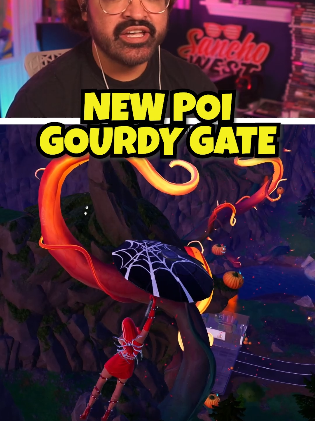 NEW GOURDY GATE POI #fortnite #fortnitemares #newpoi #fortniteupdate