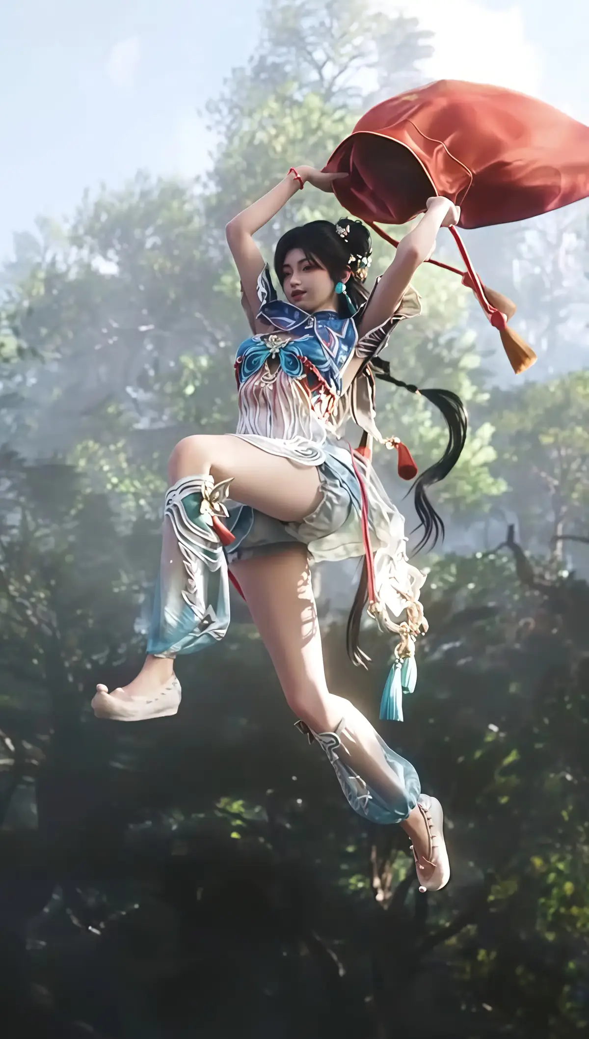 aku lupa namanya character cewe imut dan menggemaskan di game naraka bladepoint #gamecg #narakabladepoint #yunxi2963 #3danimation 