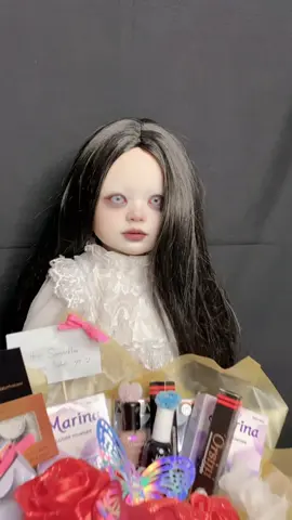 Jadi seneng liat dia seneng 😍 #spiritdolls #creepydoll 