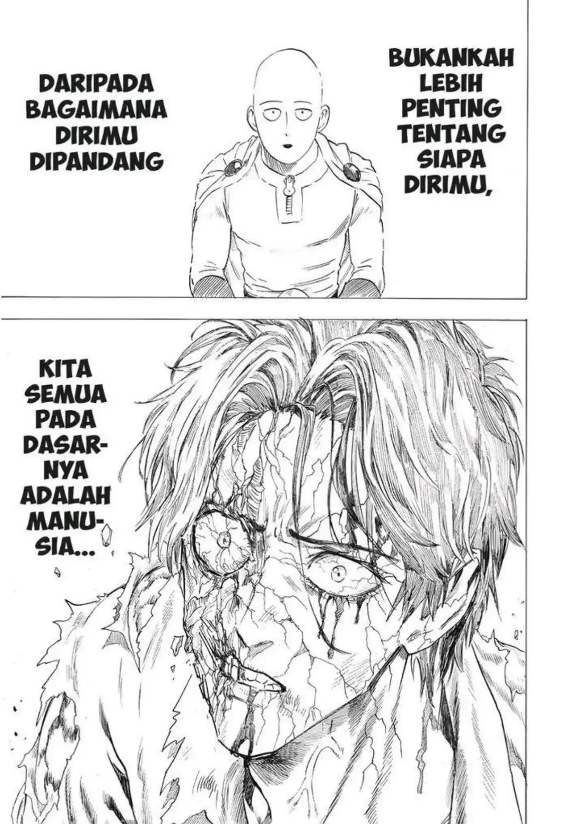 Saitama aslinya motivator jadi pahlawan hanya sekedar hobi  #saitama #onepunchman #amaimask 