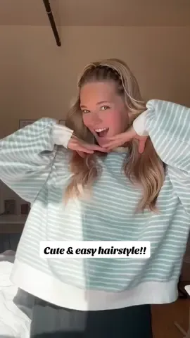 How cute?! @Kitsch the easiest way to style my hair quick 💖 #headband #kitsch #zigzagheadband #hairstyleideas #hairstyleinspo 
