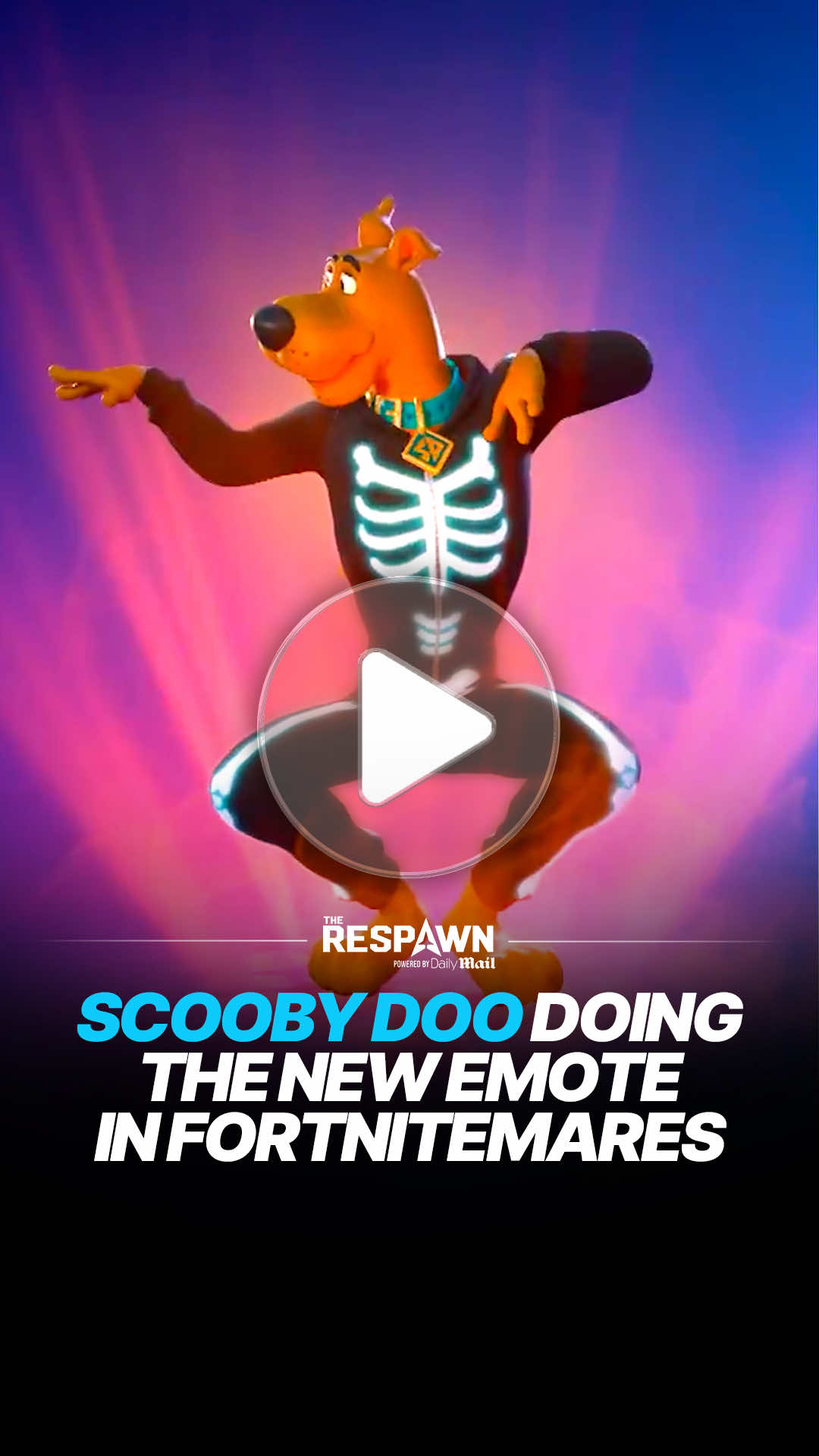 The Scooby Doo skin in Fortnitemares is incredible 😂 #fortnite #gaming #gameplay #scoobydoo #fortnitemares 