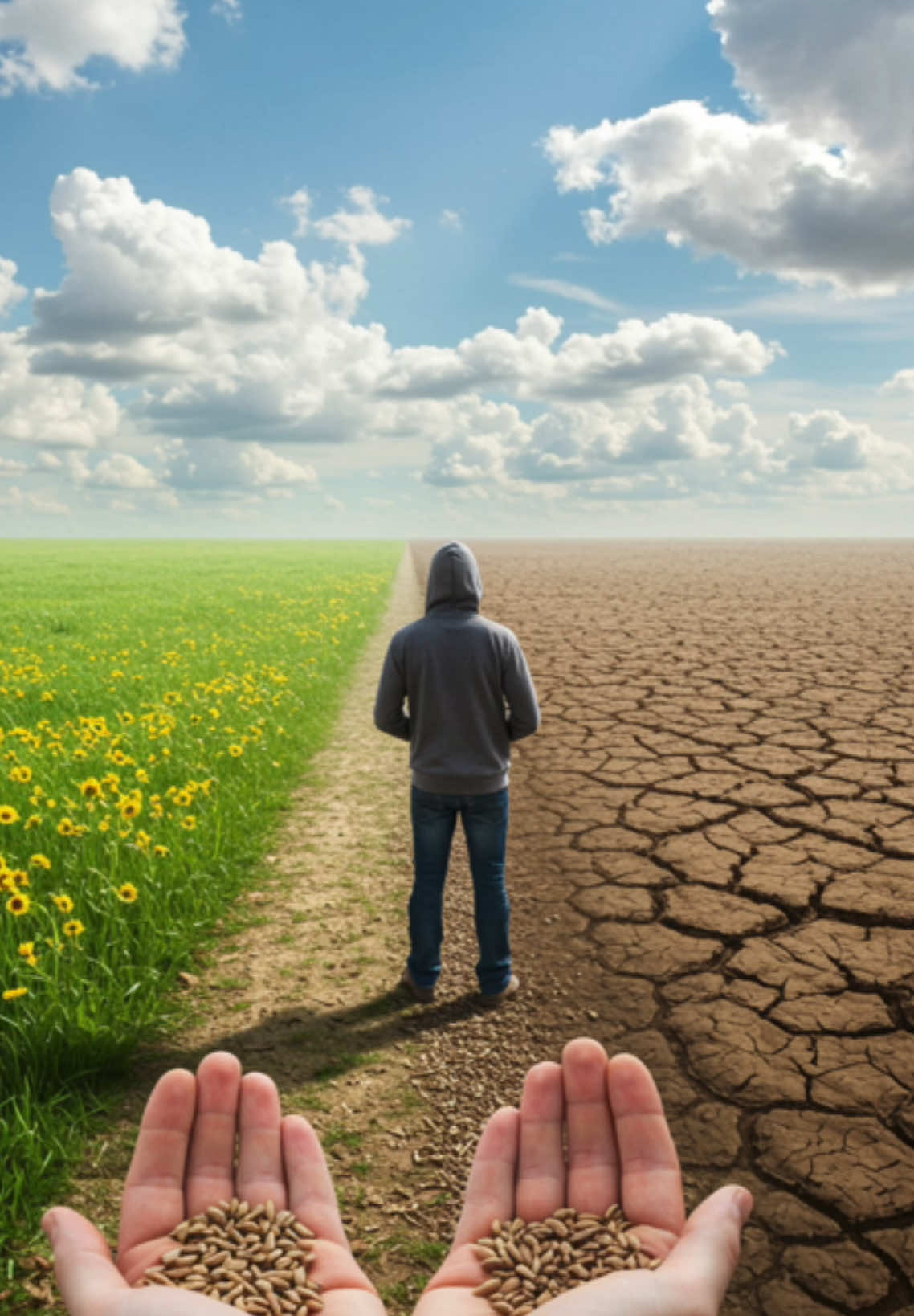 A Vida como Espelho  A vida nunca mente: ela apenas reflete.    Tudo o que você vive é um espelho das palavras que plantou.    Seus conflitos, suas dívidas, seus medos… não nasceram do nada.    Eles brotaram de frases que você lançou sem perceber.    A boca é como uma fábrica que nunca para, e cada produção volta para o dono.    É por isso que existem pessoas que vivem como zumbis, repetindo frases de derrota  e recebendo sempre o mesmo resultado.    A Bíblia chama isso de “fruto dos lábios”.    E o mais chocante é que não dá para desligar essa fábrica: você sempre estará  semeando.    A única escolha é se os frutos vão ser veneno ou vão ser vida.