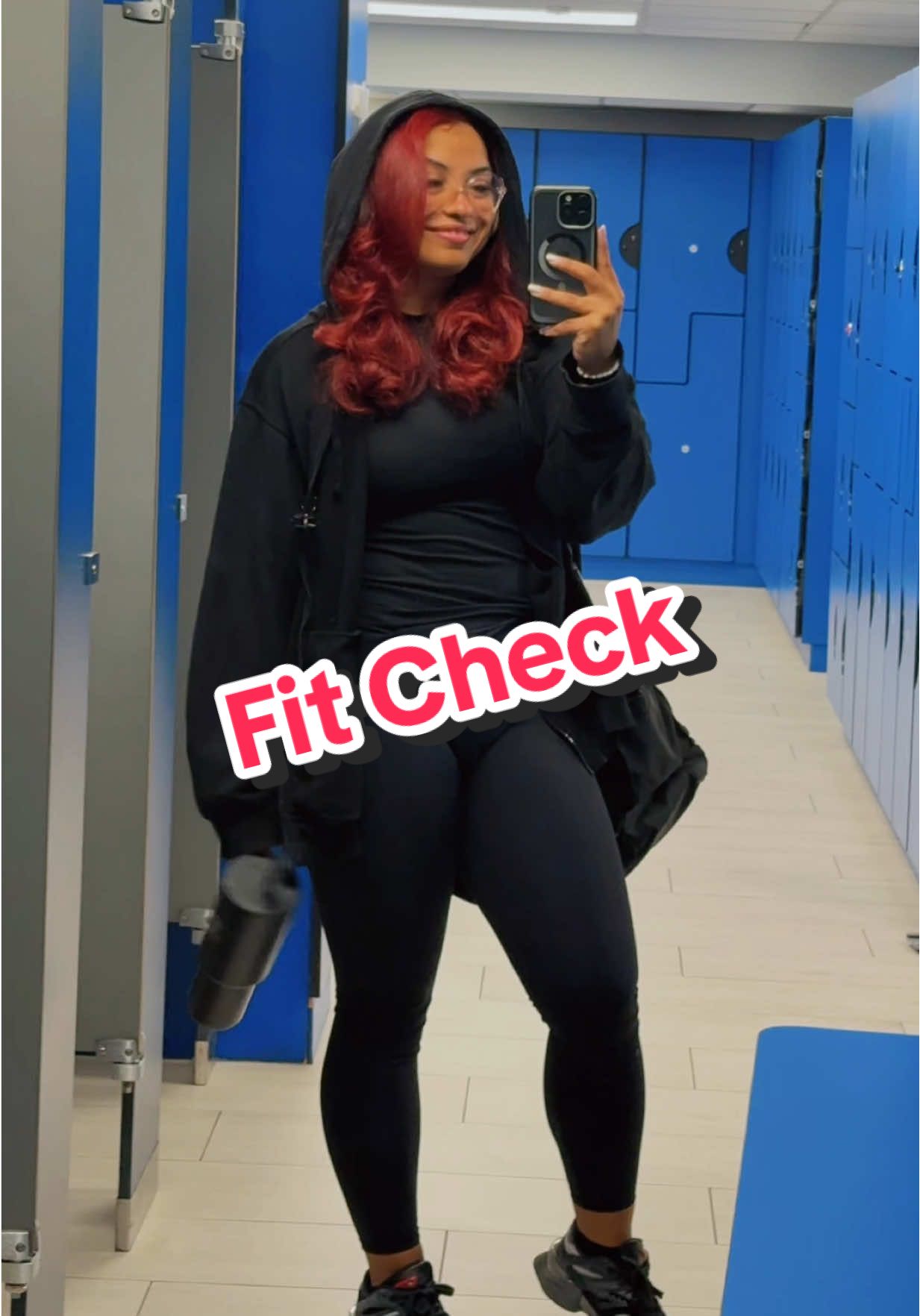 My hair looks too good to mess up ! Arm Day ! #GymTok #armday #gymgirl 