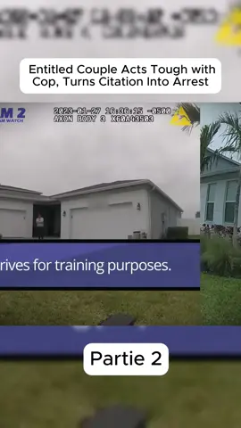 Entitled Couple Acts Tough with Cop, Turns Citation Into Arrest 