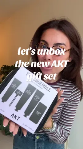 The new @AKT London ensemble set is here!! AKTALEXIS for money off on their website or shop directly from my showcase on TikTok shop 🥰💖 #giftset #aktlondon #christmasgift #giftideas #newproducts 