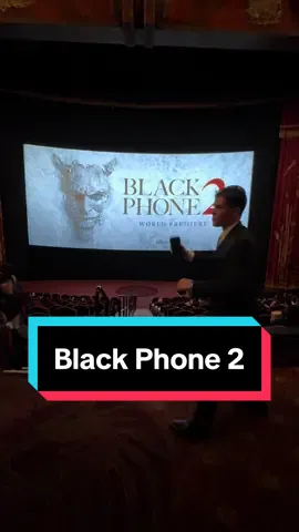 Black Phone 2 Premiere!  #blackphone #blackphone2 #blumhouse #thegrabber #filmtok