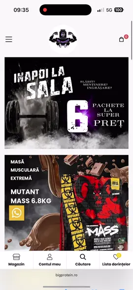 CHIAR ACUM PE BIGPROTEIN.RO‼️ #sale #offer #bigprotein #oferta #suplimente 