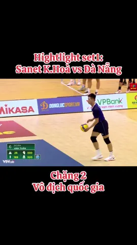 Hightlight set1: Sanet Khánh Hoà vs Đà Nẵng #TikTokAwardsVN #xuhuong #volleyball #danang #sanetkhanhhoa 