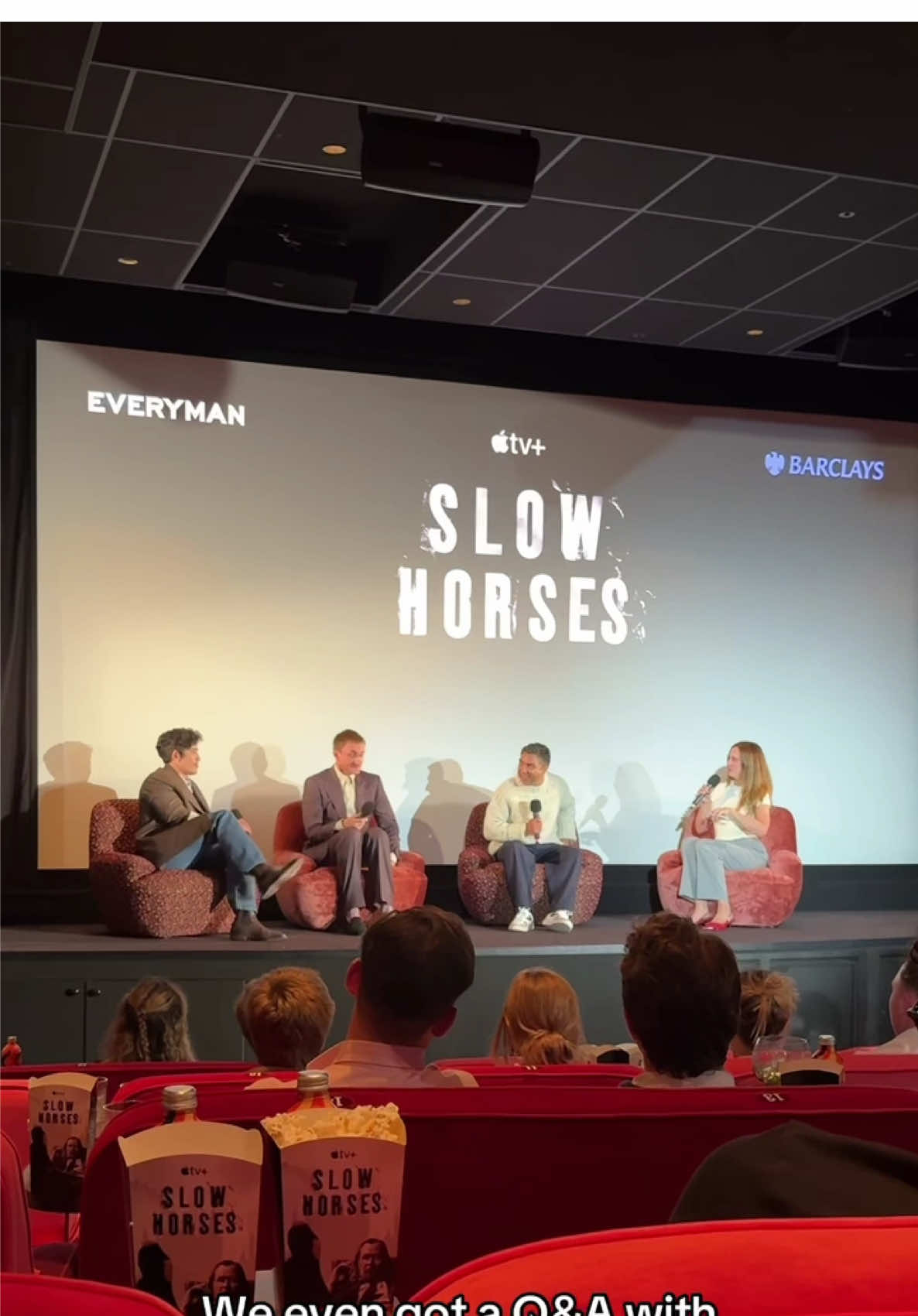 Ever wondered what an evening of Barclays perks look like? Think VIP events like the Slow Horses Season 5 premiere, and streaming every episode with Apple TV+ included with Barclays Blue Rewards for £5 a month.