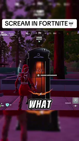 THE UPDATE IS FIRE #fortnite #fyp #game #funny #scream 
