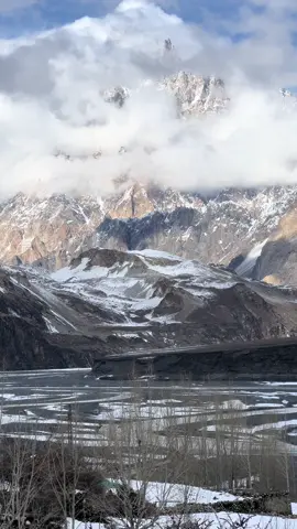 Passu Cones 🏔️⛰️ After First Snow Fall❄️❄️❄️💯 For Booking & Details #creatorsearchinsights #travelwithfarhanahmad #farhanahmad105 #foryoupage #viral 