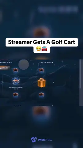 Streamer Gets A Golf Cart 😂🚘