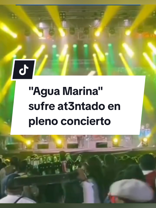 Medios han informado que serían 4 los músicos heridos en el concierto de 