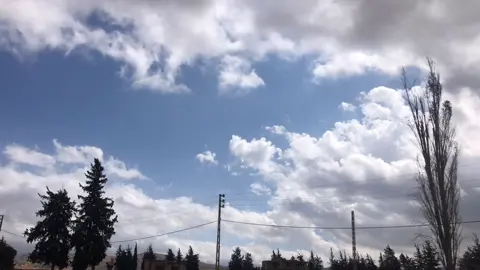 لوحة فنية متحركة 🤍💙🌥️#تصويري📸اكسبلوور #غيوم_مطر #نادر_الشراري 