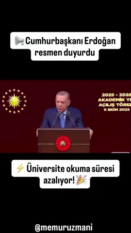 📢 Cumhurbaşkanı Erdoğan resmen duyurdu ⚡️ Üniversite okuma süresi azalıyor! 🎉 📌 Tercih ve Başvuru Rehberliği Doğru tercih yapmak, atanma yolunda en önemli adım! 📊 Puanına ve bölümüne en uygun kadroları birlikte değerlendiriyoruz. 🗂️ Başvuru sürecinde adım adım yanında oluyoruz. ✅ Tek hedef: Atanmanı sağlamak! 📩 Ayrıntılı bilgi ve kayıt için DM’den ulaşabilirsiniz.