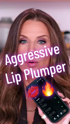 This HURT… but my lips look SO plumped.  #lipplumper #LipFiller #BeautyTok #tatiwestbrook 