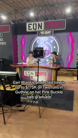 GamblingSlick, the horse that everybody is talking about this week, is close to six figures in earnings on just TWO runs, and that number could hit up to $175K when the week is all said and done. Two years ago GamblingSlick came through the @PinkBuckle sale, making her eligible for about $300K in extra payout this week. You NEED to head to BarrelRacing.com to see our full sale preview and breakdown, plus listen to @the.moneybarrel’s episode on the offerings. It’s going to be LIT. Coverage presented by #DechraUsEquine. 