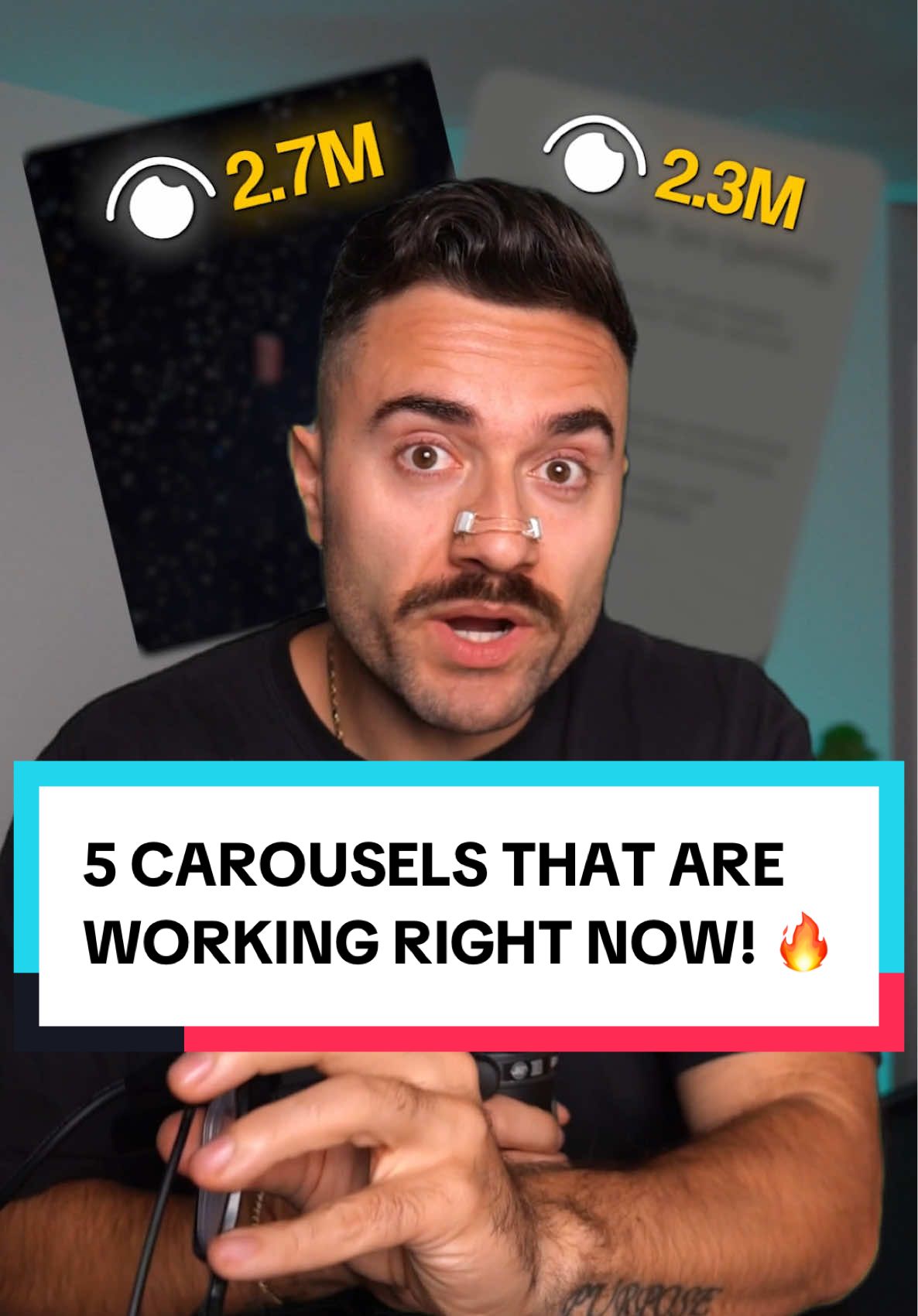 5 Types of Carousels BLOWING UP right now that you need to make! #carousels #carousel #socialmediatips #contenttips #contentmarketing 
