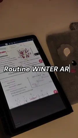 Abonne toi! Routine winter arc pour glow up ensemble !! #study #studytok #winterarc #school 