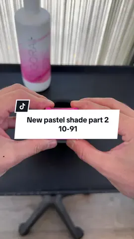 New Pastel toner shades part 2 Pearl Blonde Schwarzkopf Igora Vibrance 10-91 #pearlblonde #hairtoner #igoravibrance #hairtutorial #fypシ゚ 