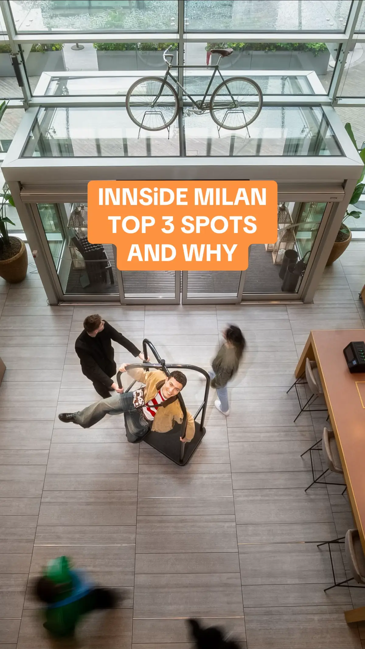 Oh wow! What a surprise! The #Milan edition is all about food and drink! 😮 #StayCurious #INNSiDEMilan #Top3