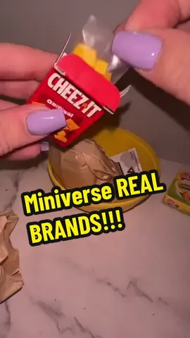 NEW @Miniverse Real Brands!!😮 #obsessed #miniverse #miniverserealbrands #mini #miniature 