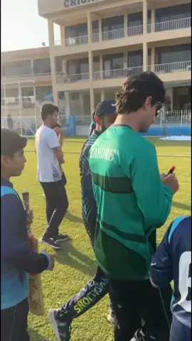Naseem shah today in shoaib akhtar cricket stadium ... 🥰😍🤩😋😬#creatorsearchinsights #todayviralvideo #fyp #trending #foryoupage 