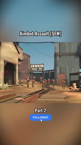 Aimbot Assault [SFM] - Part 2  #tf2 #tf2memes #animation #shorts #tiktok         