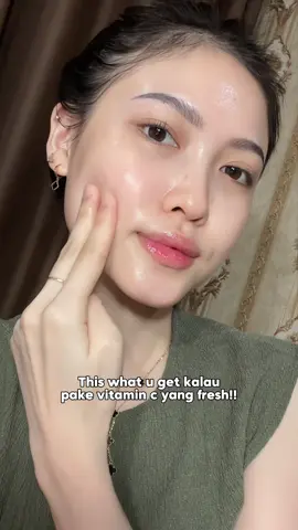 Lagi rajin” nya pake vit c, hasilnya gong bgt 😍🫵🏻