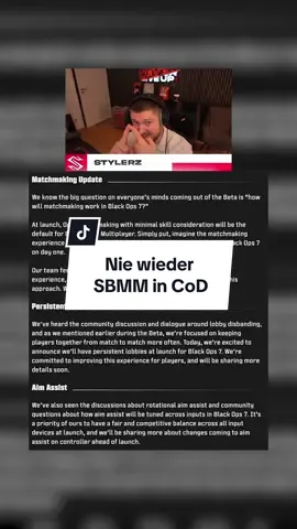 🚨 Offiziell: SBMM wird WIRKLICH zu BO7 GELÖSCHT 😍  #blackops7 #callofduty #sbmm 