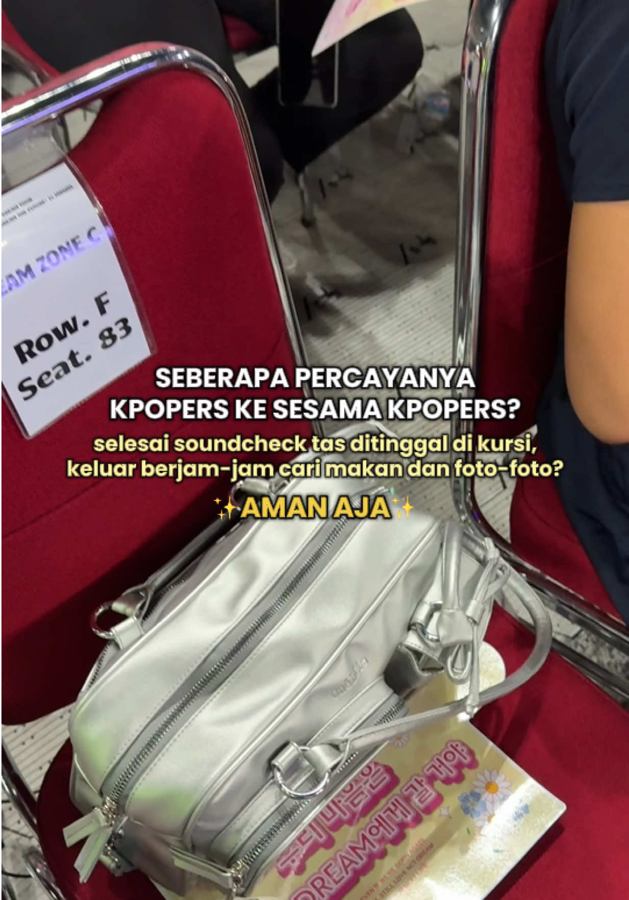 i luv kpopers🫰🏻 semoga kita bisa selalu menjaga rasa aman ini ya temen-temen ✨in kpopers we trust✨ #kpopers #kpopfyp #tds4jakarta #tds4injakarta #fyp 