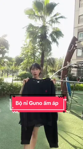Bộ nỉ Gunk ấm áp siêu đẹp nha các anh ơi #huongchichi25 #thoitrangnam #boninam #guno 