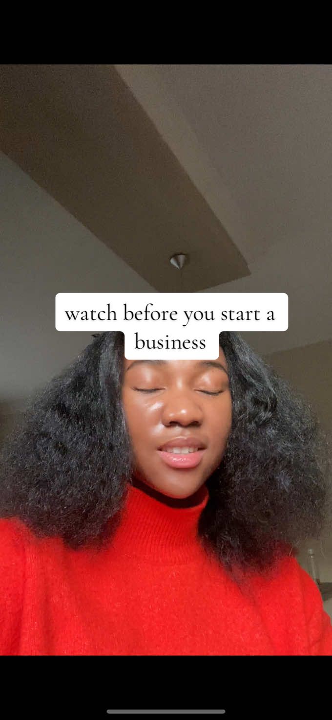 not to demotivate you, just keeping it real because no one else does. Start the business, you’ll succeed if you keep at it 🩷