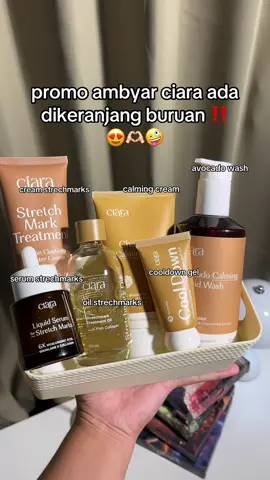 paket hempas strechmark + bekas luka lagi promo beb 😍 #ciaraindonesia 