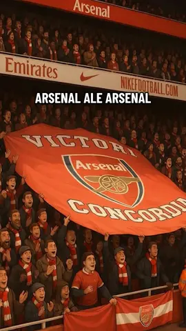 Arsenal Ale. Arsenal allez. The famous red and white. Follow you everywhere. Arsenal. England. Gunner song. #arsenal #arsenalsong #footballsong #ale #gunner