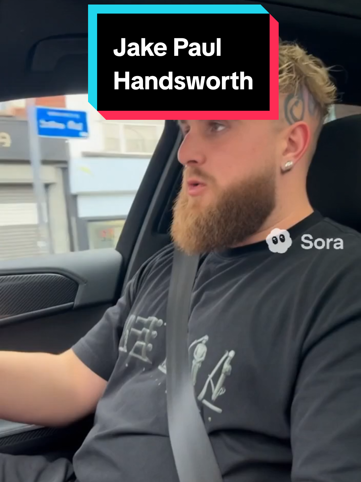 Jake Paul spotted on Soho Road, Handsworth — chased by an RS6 and SVR 😳💨   Only in Birmingham 😂🔥 #JakePaul #SohoRoad #Handsworth #Birmingham #rs6 