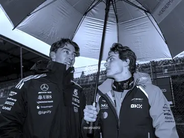 now oscar is george’s teacher’s pet 🙂‍↕️ I had to do it !! #oscarpiastri #georgerussell #6381 #f1 