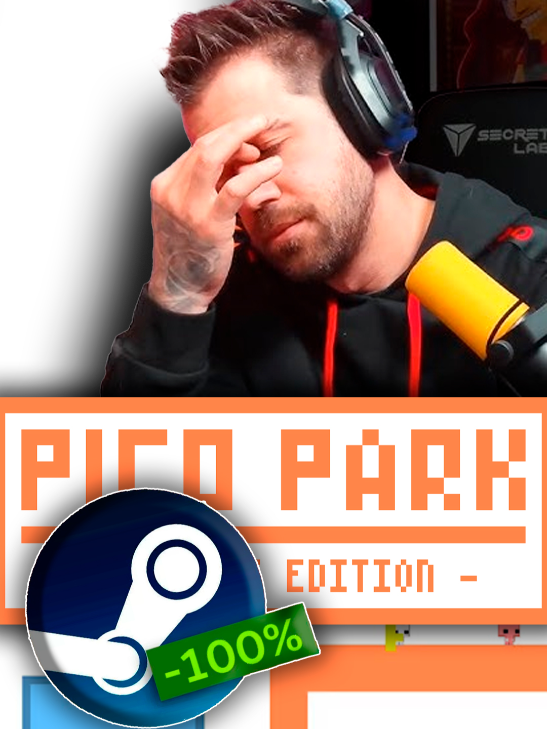 Steam acaba de regalar PICO PARK: Edición Clásica, un juego cooperativo donde hasta 10 jugadores deben resolver puzzles y trabajar en equipo para llegar a la meta. Puedes jugar en línea o en local con tus amigos gracias a Steam Remote Play Together. No pierdas esta oportunidad de disfrutar uno de los mejores juegos cooperativos de la historia. Dale like, comenta y suscríbete para no perderte más juegos gratis. Hashtags: #PicoPark #JuegosGratis #SteamGratis #Cooperativo #Multijugador #PuzzleGame #Gamer #Videojuegos #Amigos #Gaming #Steam #GameNight #JuegosOnline #Diversión #RetroGaming