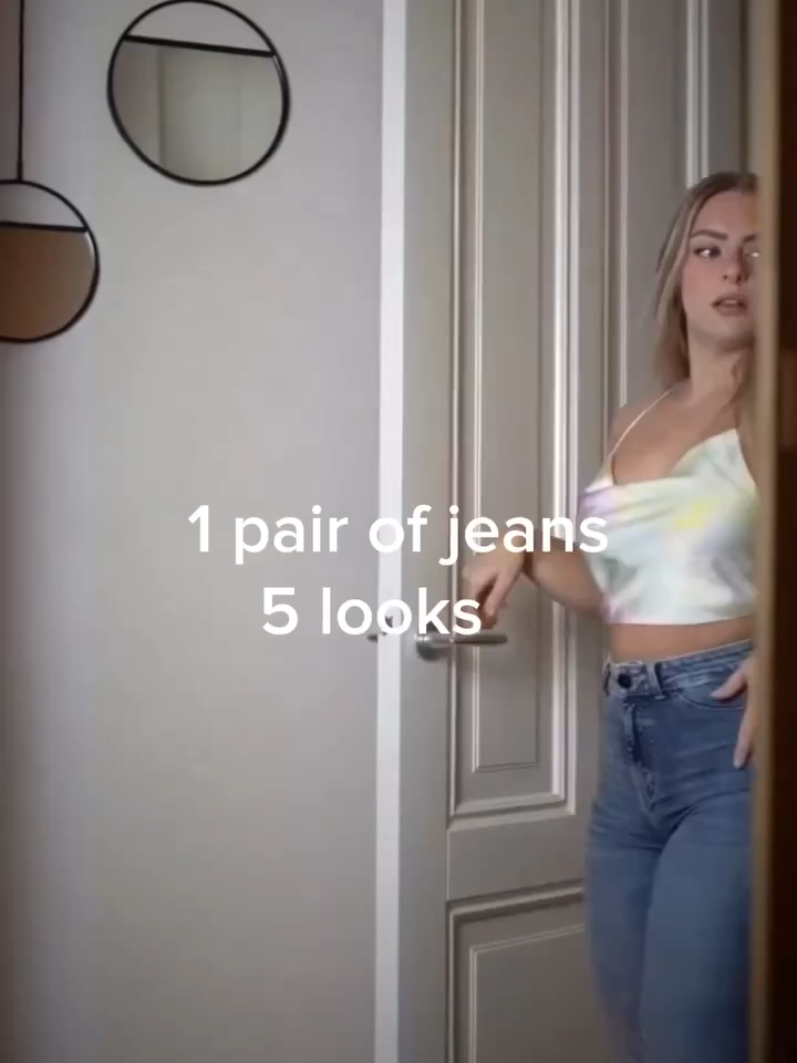 1 pair, 5 looks — endless ways to wear your curves 👖✨💙 #truecurvejeans