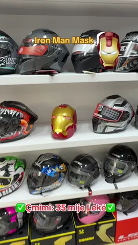 🦾 Iron Man Mask – Super Realistike! Maskë e ndritshme me drita LED 🔴 që ndez sytë si në film! Perfekte për fëmijë, koleksionistë dhe fansa të Marvel-it! ✅ Çmimi: 3500 Lekë 🚚 Transporti në të gjithë Shqipërinë 📍 Aiden.Electronics – Yzberisht, Tiranë 📲 WhatsApp: +355 699755550 #IronMan #MaskaIronMan #MarvelFans #AidenElectronics #Cosplay 