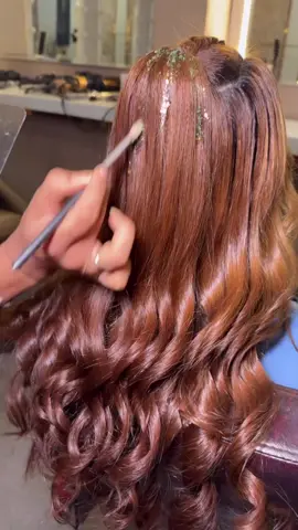 nancymadaanmake... Aishwarya Anand . M Follow 10.3K +Hair Tip++ Using loose glitter with Set Wet Gel is a safe and creative way to add sparkle to your hairstyles. 20 We never use glue on hair as it can damage strands-gel holds the glitter perfectly without harm. #HairTips #GlitterHair #Hairstyling Hack #SafeStyling #LearnWithNancy Madaan  Makeup Studio August 28 Template by nancymadaanmakeupstudio + 