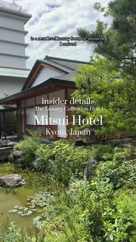 Inside one of Japan’s most luxurious hotels - Mitsui Kyoto✨🇯🇵 #kyotohotel #japantravel #luxurystay #marriott #travelguide 