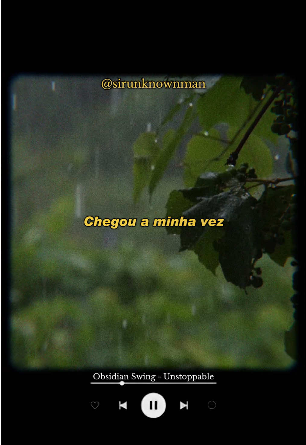 #obsidianswing #unstoppable #lyricsvideo #acoustic #metalcore  Obsidian Swing - Unstoppable