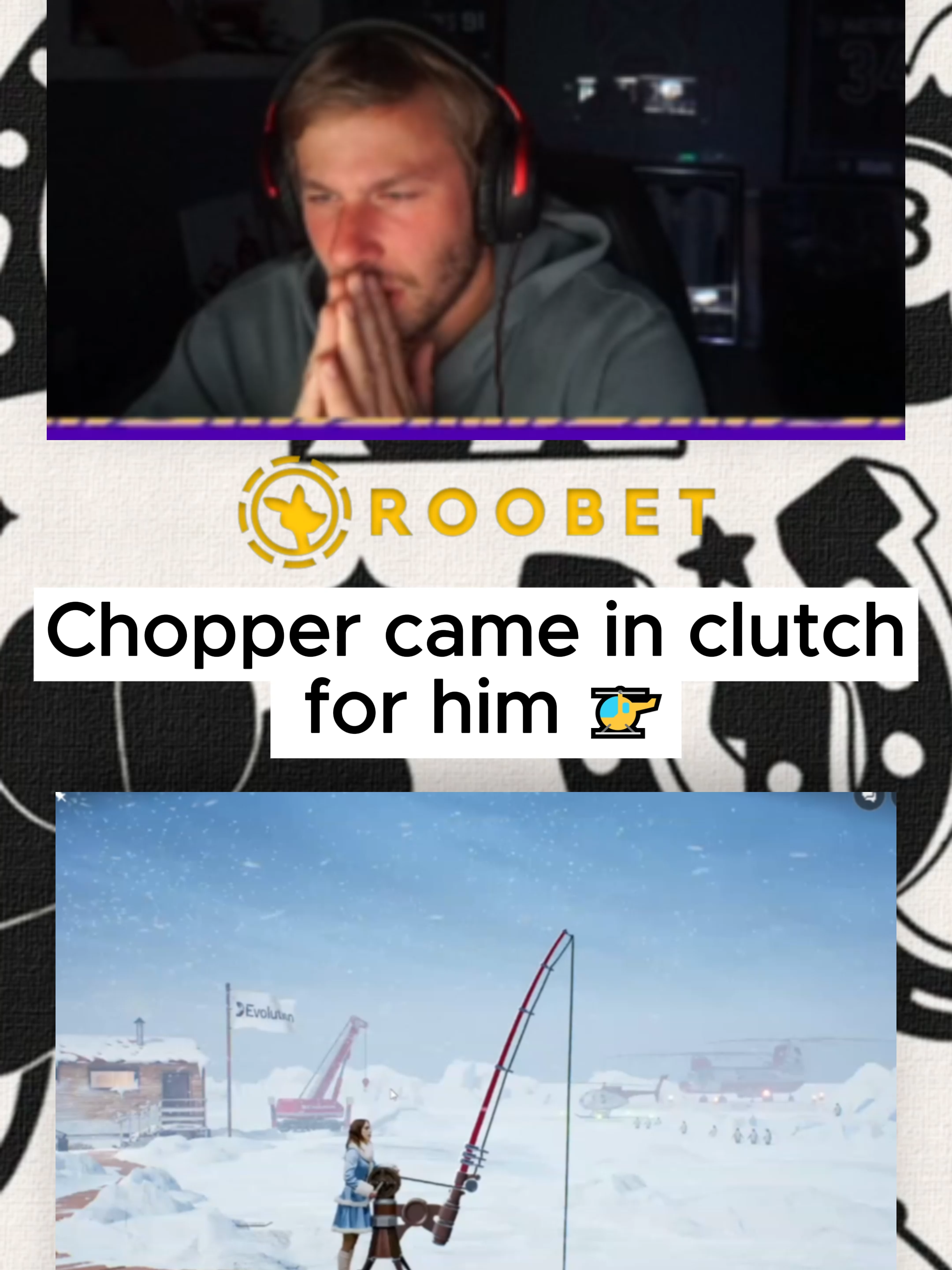 Chopper came in clutch for him 🚁#fyp #viral #fyppppppppppppppppppppppp #fishing